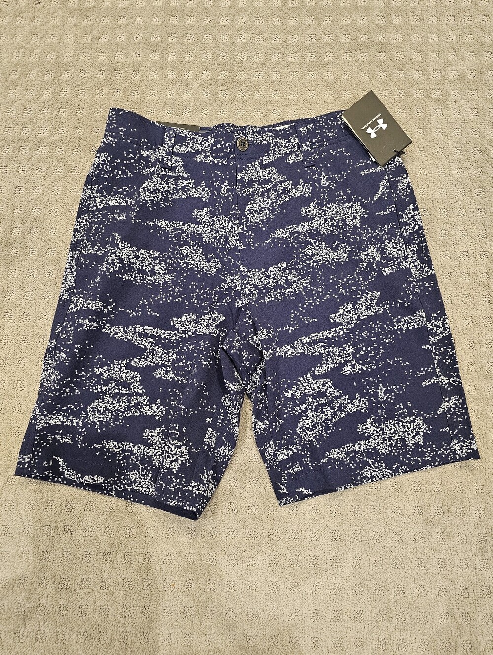 Under Armour Men's Court Golf Shorts Blue, 10-inch Inseam, Size 30